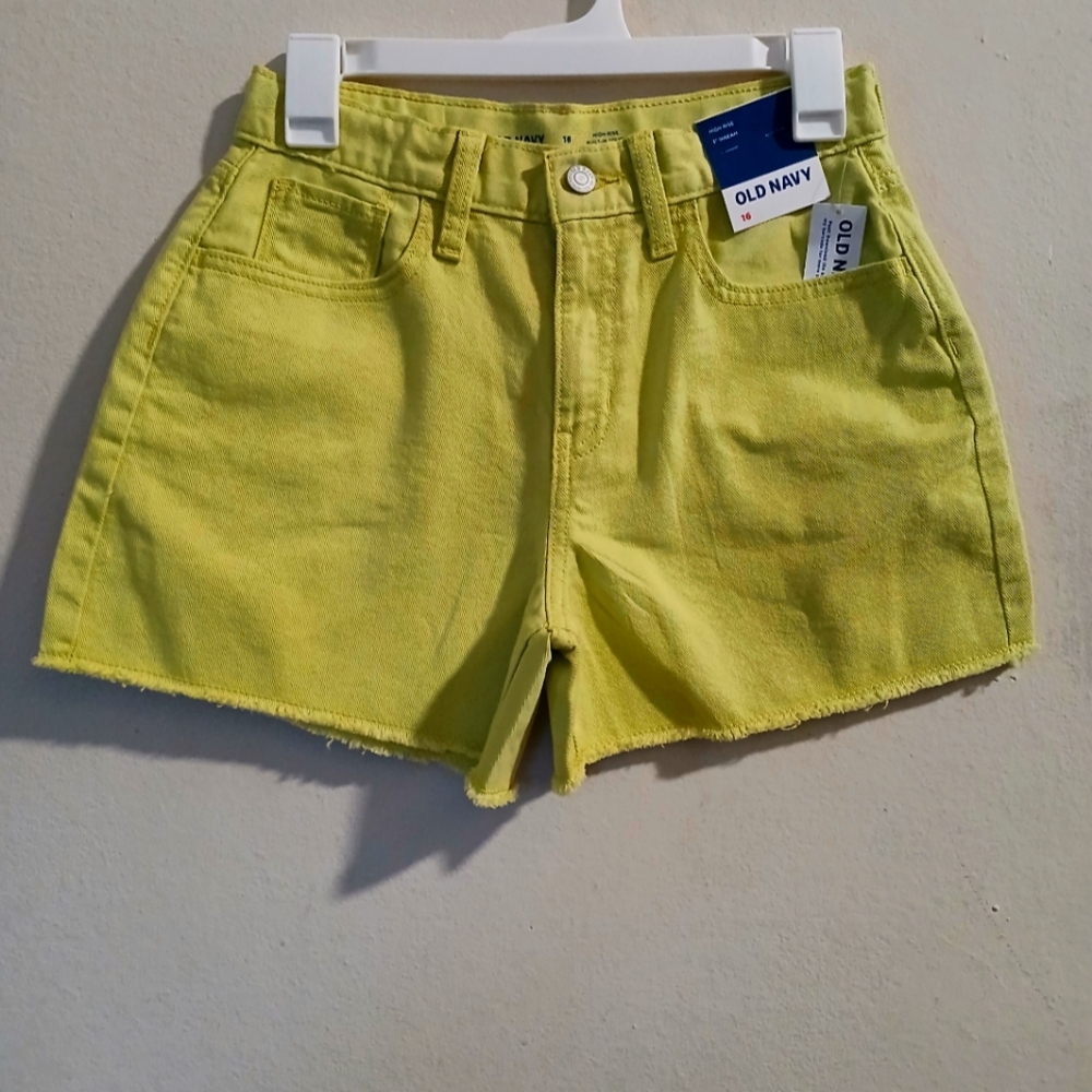 NWT Old Navy Women's High Rise Adjustable Waist Sz 16.